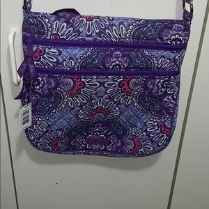Vera Bradley, triple zip hipster